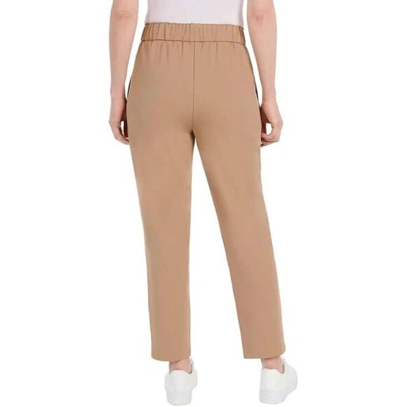 Hilary Radley Pull On Elastic Waist Pants XXL Portobello Brown Beige Tan2 XL NWT - Picture 5 of 12